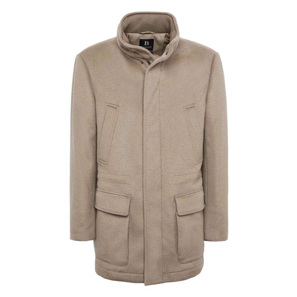 Boggi Milano Herren Beige Mäntel, 3XLgröße:
