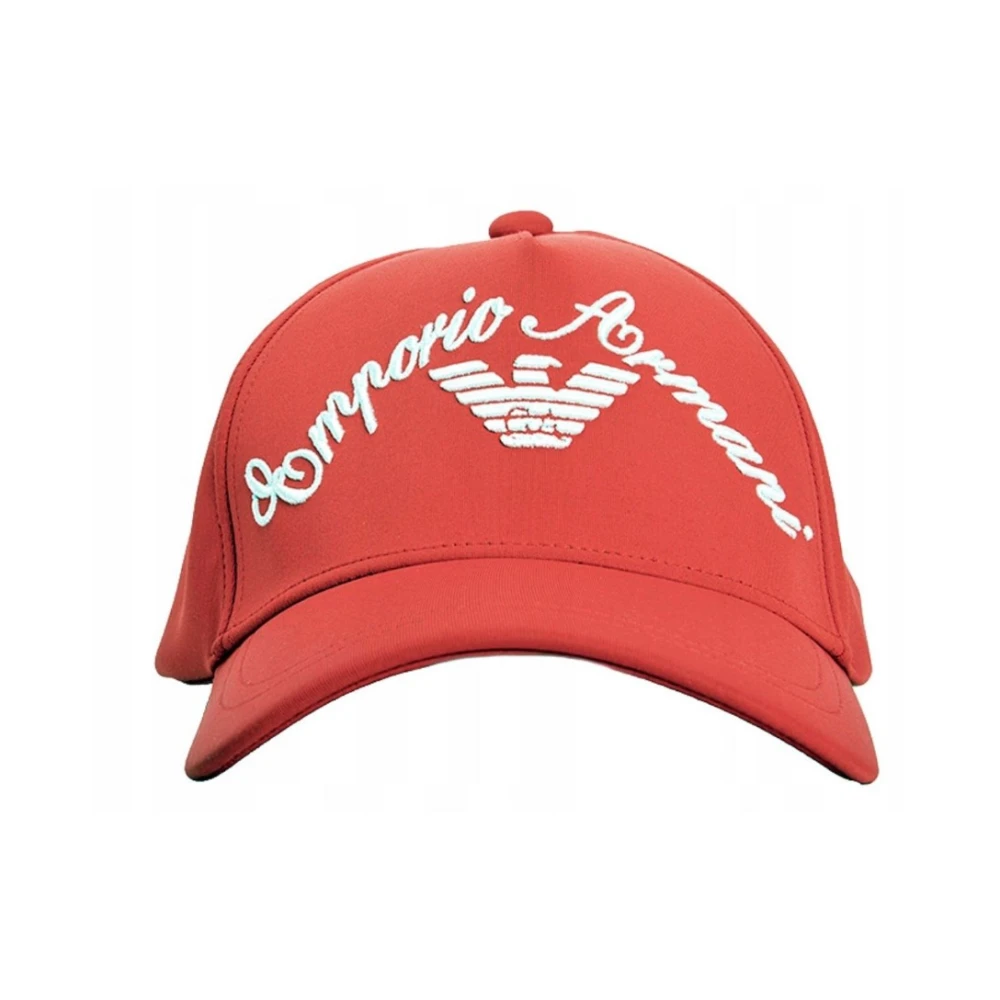 Emporio Armani Men's Red Hats & Caps, One Size, Stylish Hats & Beanies For