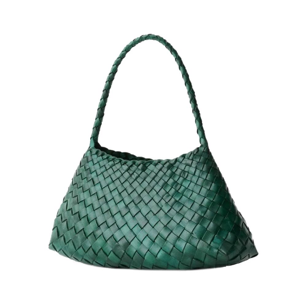 Dragon Diffusion Stijlvolle leren handtas voor vrouwen Green Dames