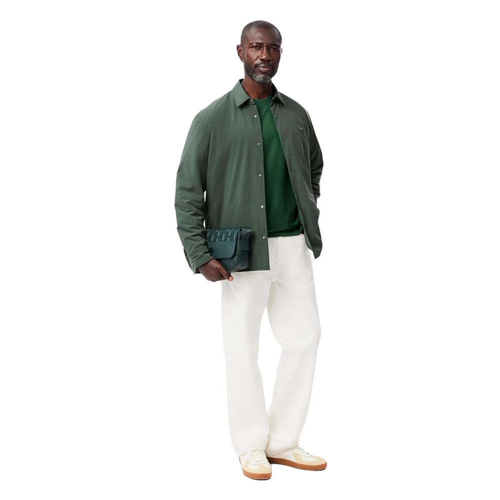 Lacoste T-shirt Green Heren