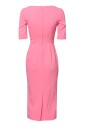 robe-midi-sheath-rose