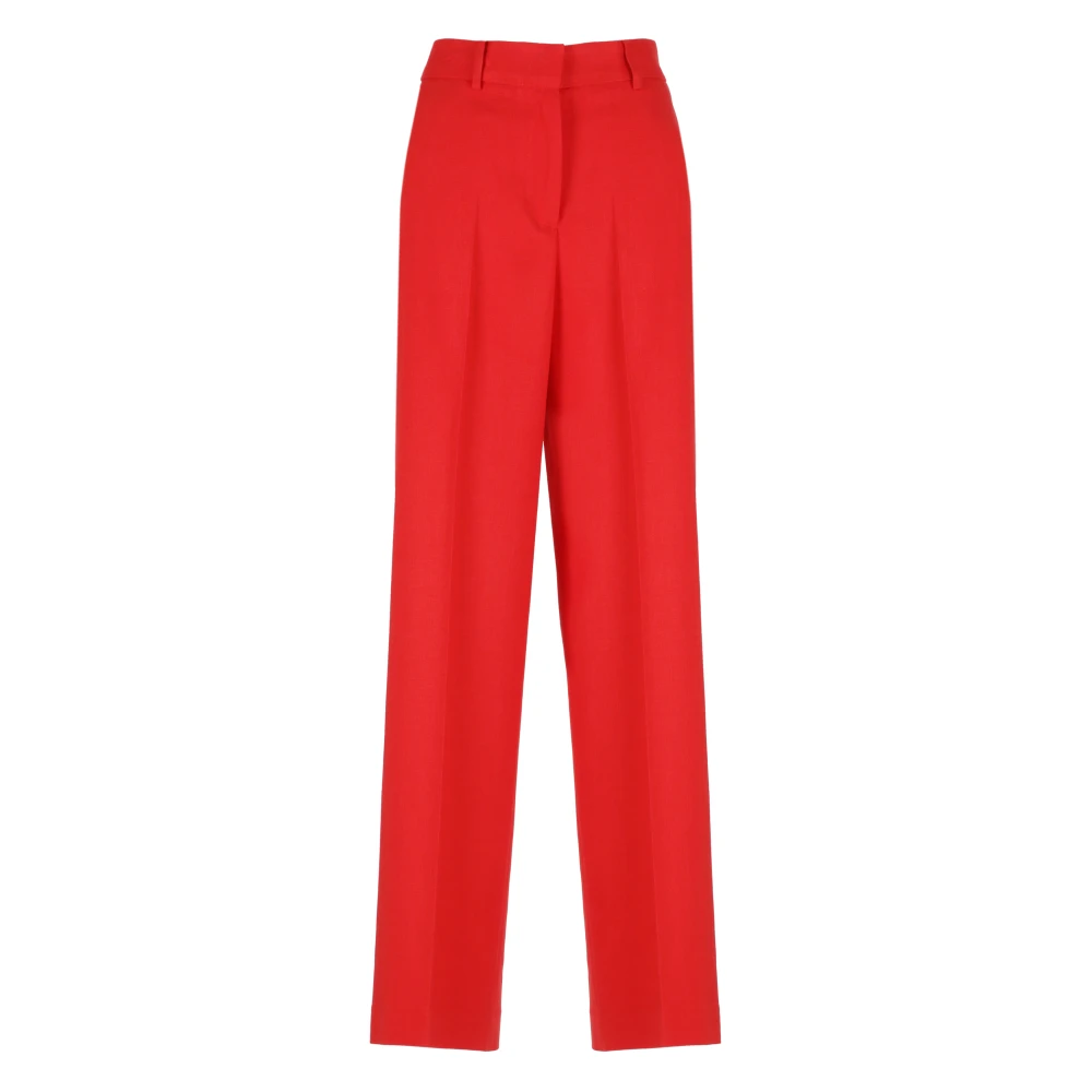 Trousers > Wide Trousers - - Msgm - Modalova