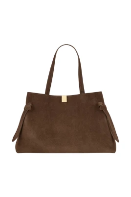 Gyoza Tote Suede