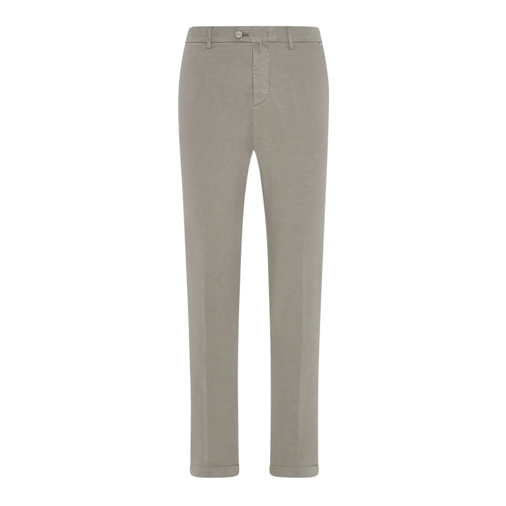 Kiton Lyocell Blandning Klassiska Byxor Gray, Herr