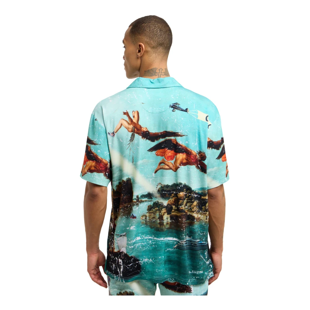 carlo colucci Ikarus Verhaal Shirt Multicolor Heren