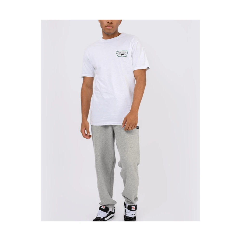 Vans Patch Back Tee Shirt White Heren