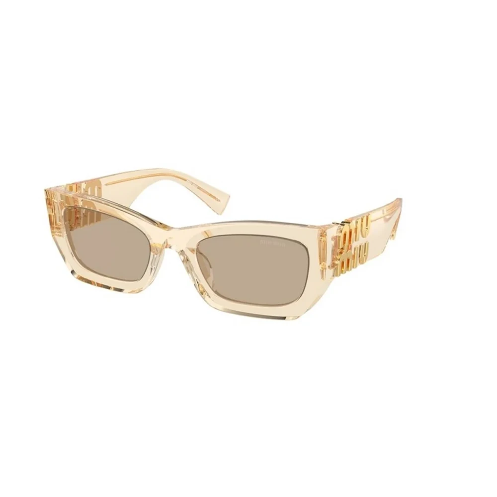 Miu Miu Women's Brown/Dark Frame Lenses Sunglasses