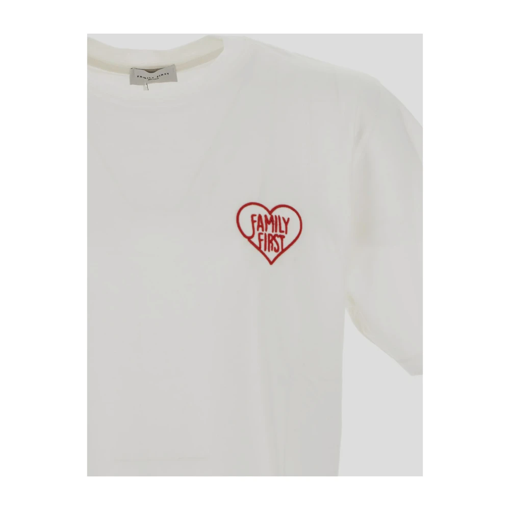Family First T-Shirts White Heren