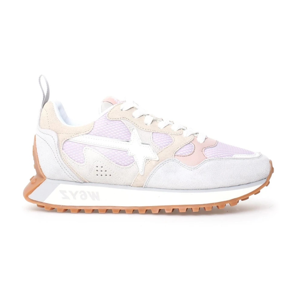 W6yz Women's Beige Loop-Uni Sneaker