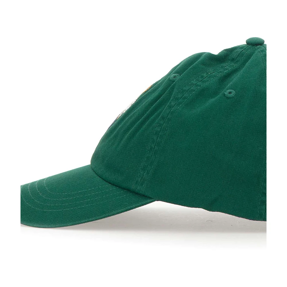 Polo Ralph Lauren Groene Beer Logo Baseballpet Green Heren