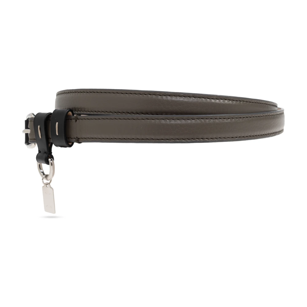 Maison Margiela Leren riem Gray Dames