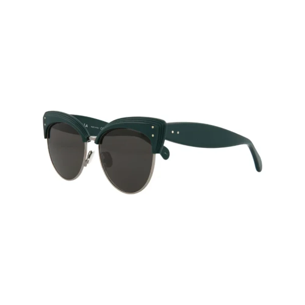 Alaïa Pre-owned Acetate sunglasses Green Dames