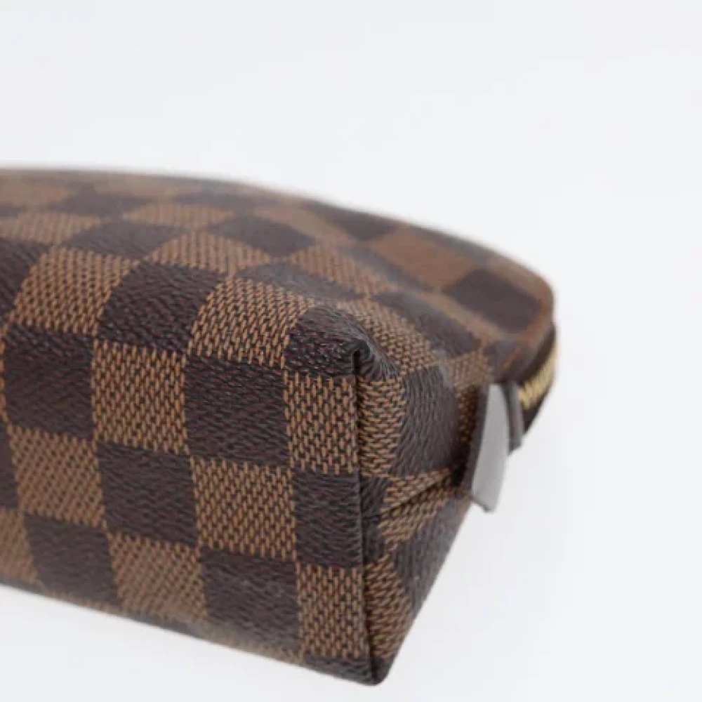 Louis Vuitton Vintage Pre-owned Canvas clutches Brown Dames