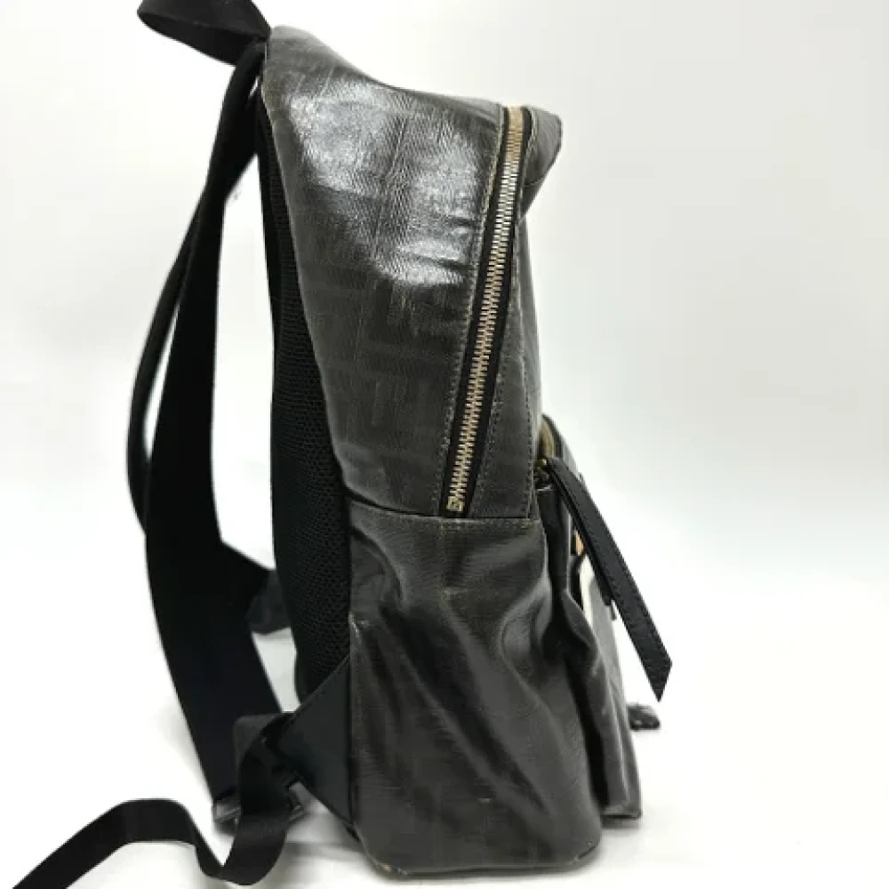 Fendi Vintage Pre-owned Plastic fendi-bags Brown Dames