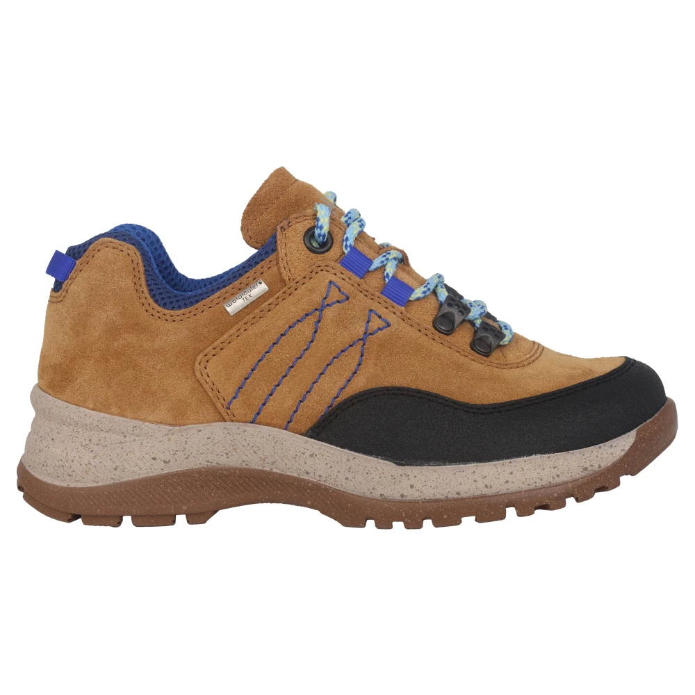 Waldläufer Waterdichte wandelsneaker – Dames Schoenen Bruin