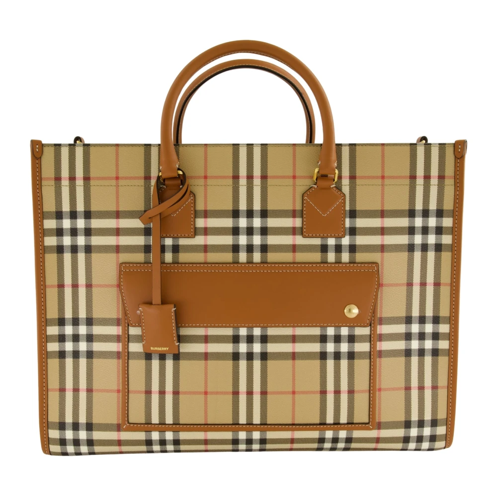 Burberry Stijlvolle Schoudertas in Klassiek Ontwerp Multicolor Dames