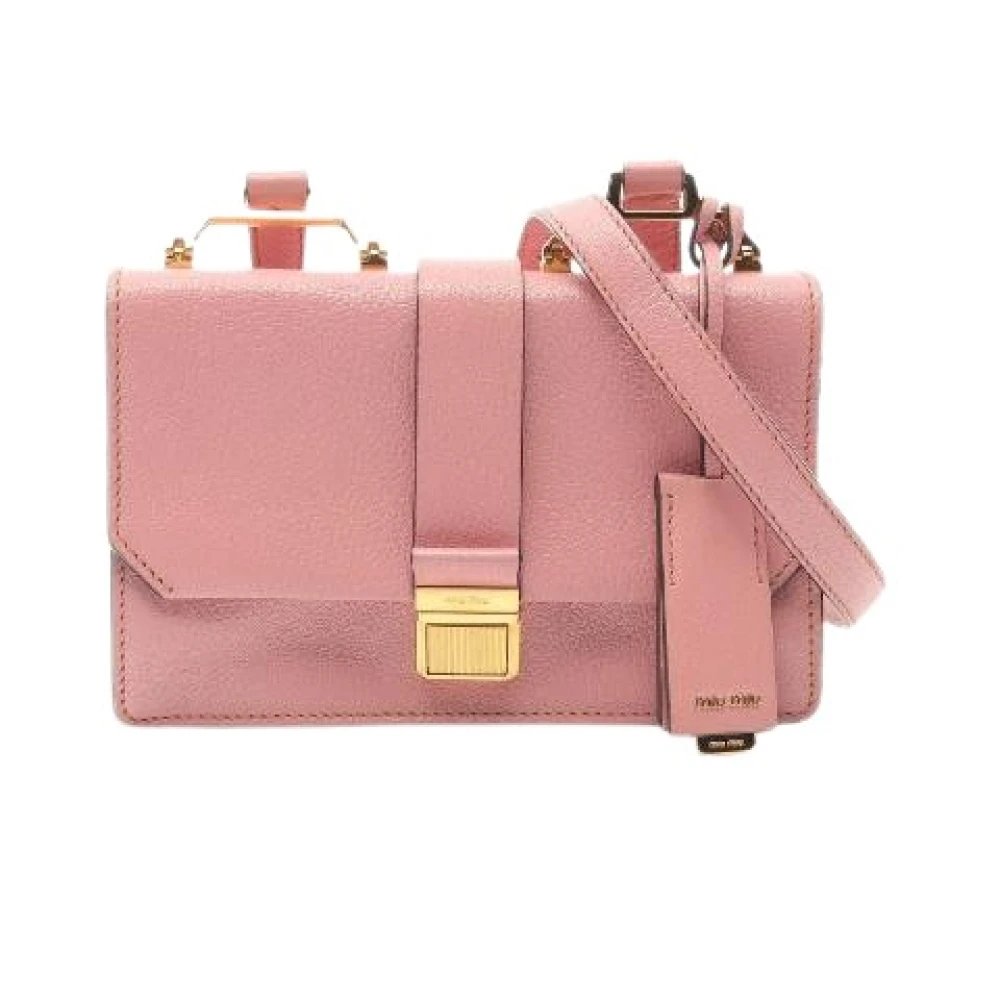 Pre-owned > Pre-owned Bags > Pre-owned Cross Body Bags - - Miu Miu Pre-owned - Modalova