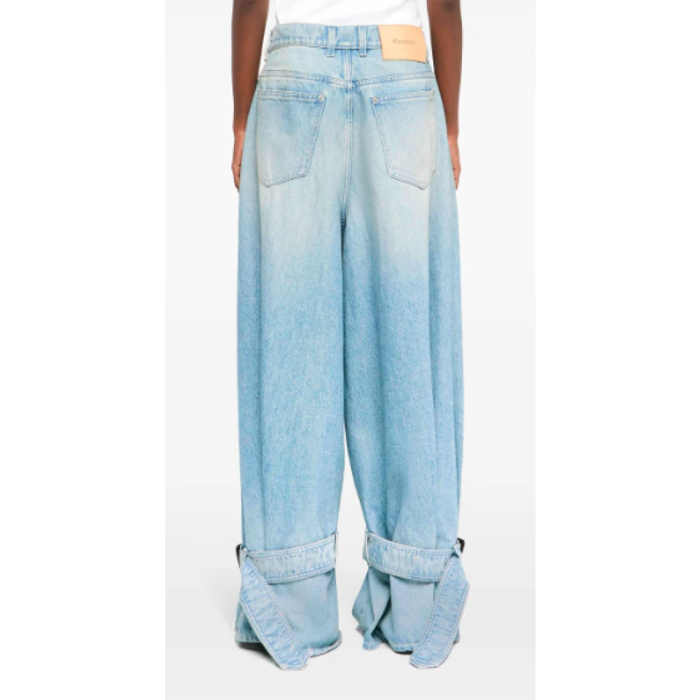 JW Anderson Lichtblauwe Jeans Met Gespen Blue Dames