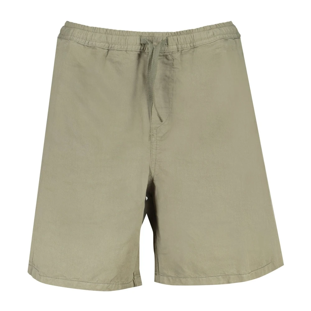 North Sails Green Bermuda Shorts With Elastic Waist - Male - Casual Shorts - W31 - Shorts