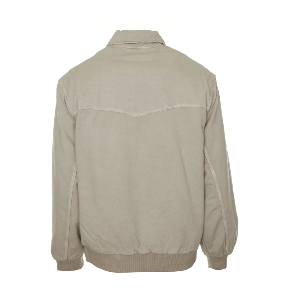 Carhartt WIP Santa Fe Loose Fit Stretch Jack Beige Heren