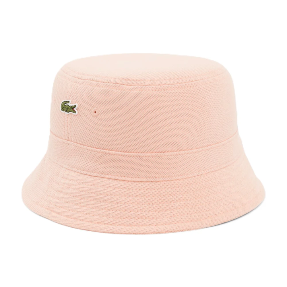 Lacoste Pink Accessories, Male, M, Pique Bucket Hat