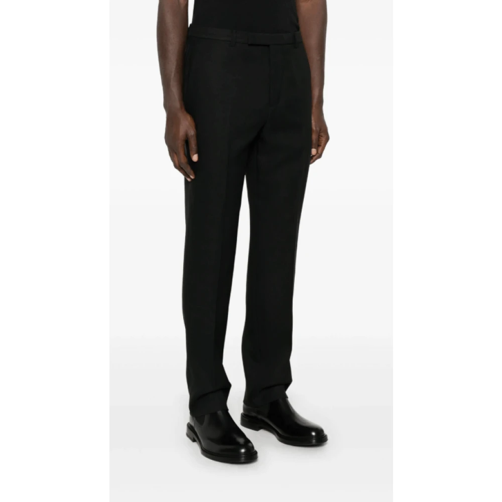 Gucci Zwarte Skinny Broek met Zakken Black Heren