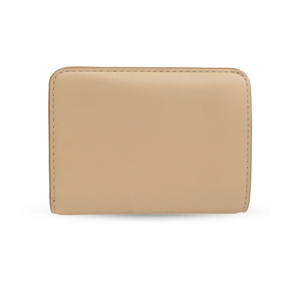 Marc Jacobs Portemonnee met logo Brown Dames