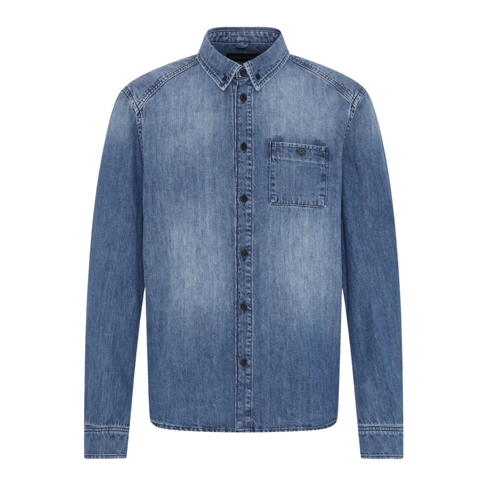 Denim overhemd online heren