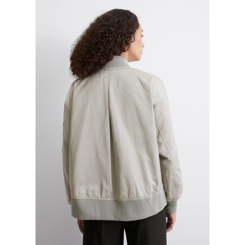 Marc O'Polo Aviator blouson A-vorm Black Dames