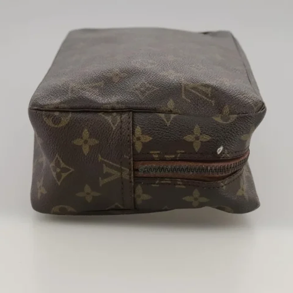 Louis Vuitton Vintage Pre-owned Canvas clutches Brown Dames