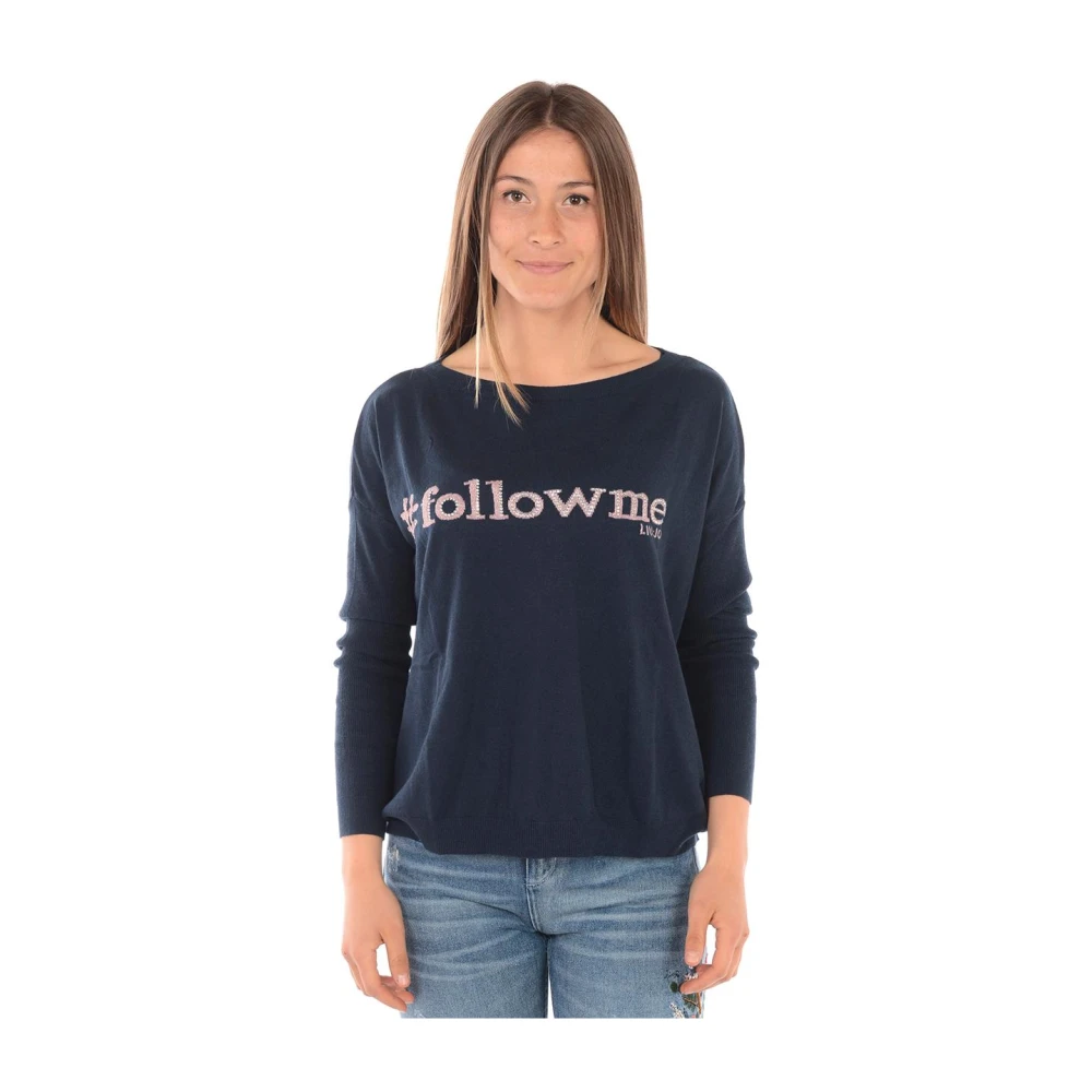 Knitwear > Round-neck Knitwear - - Liu Jo - Modalova