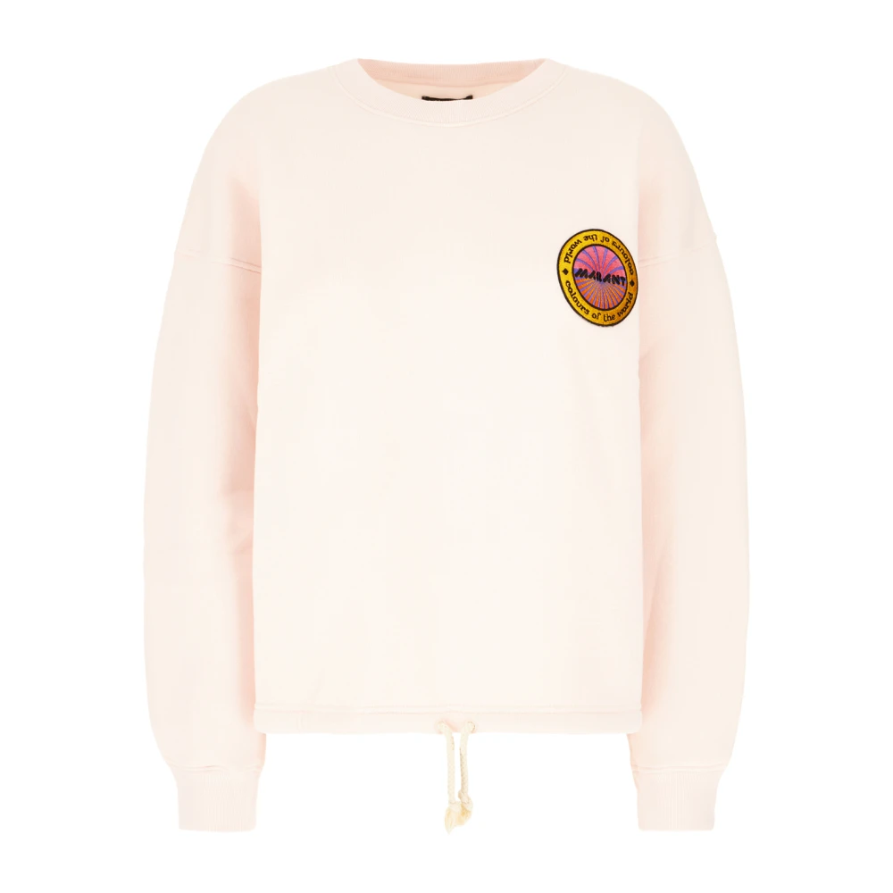 Isabel marant Stijlvolle Sweatshirt voor Trendy Look Pink Dames