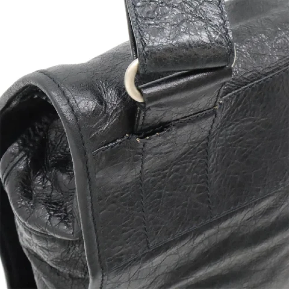 Balenciaga Vintage Pre-owned Leather shoulder-bags Black Dames