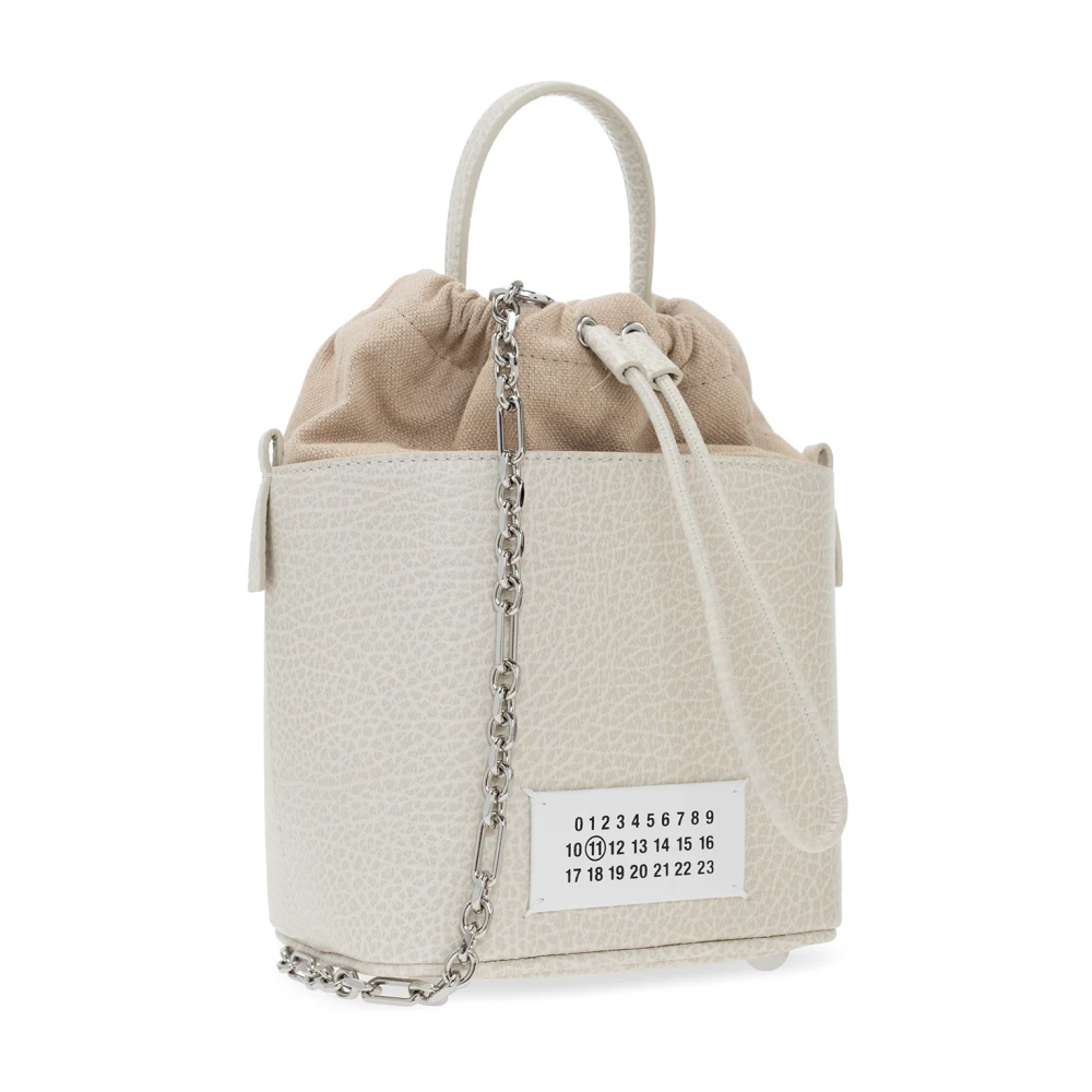 Maison Margiela 5Ac mini schoudertas Beige Dames