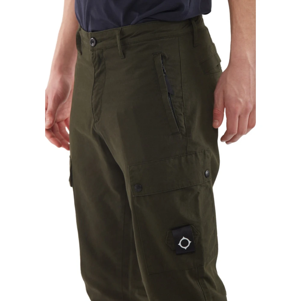 Ma.strum Olie Slick Cargo Broek Green Heren
