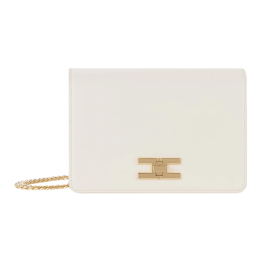 Elisabetta Franchi Stijlvolle Borsa Tas voor Vrouwen Beige Dames
