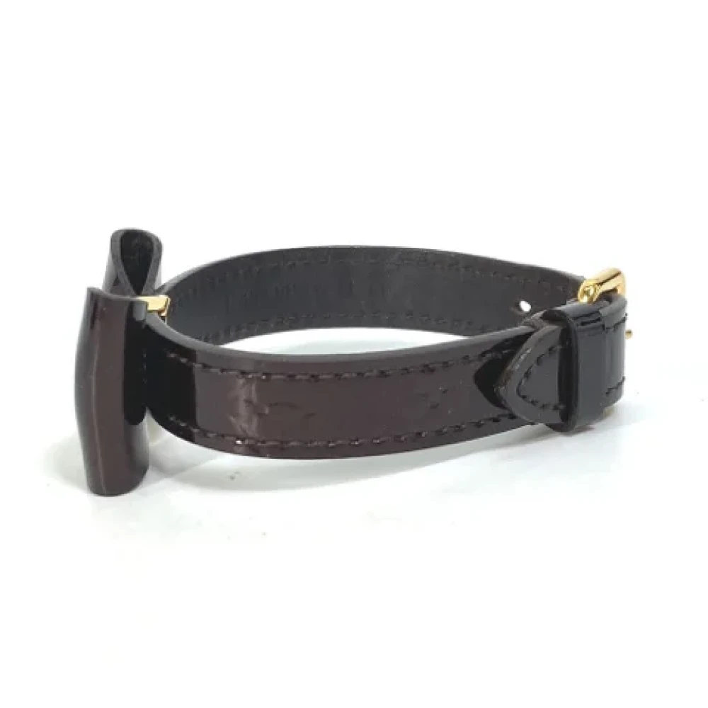 Louis Vuitton Vintage Pre-owned Fabric hair-accessories Purple Dames