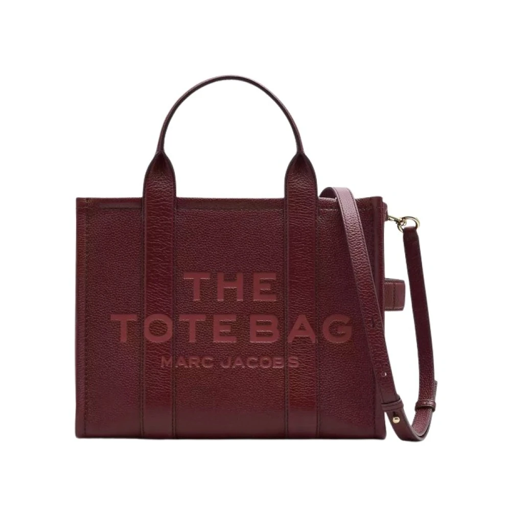 Marc Jacobs Klassieke leren tote tas Brown Dames