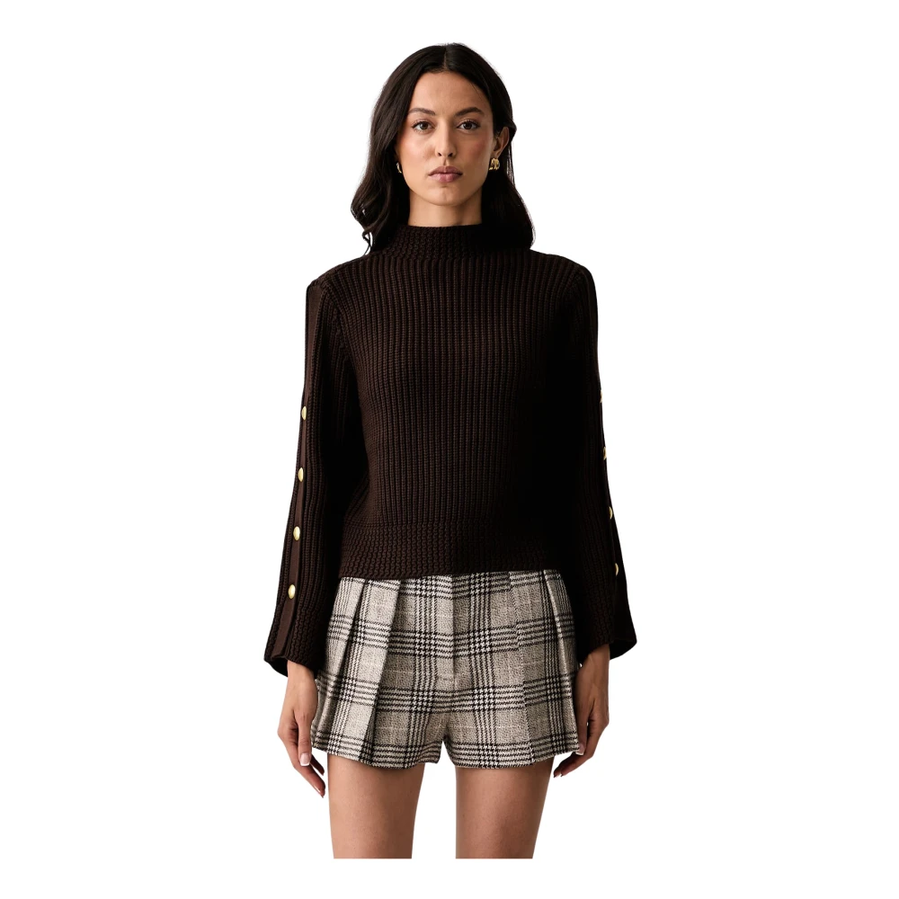 Twinset Donna Marrone Maglie, S, New, - Immagine 2