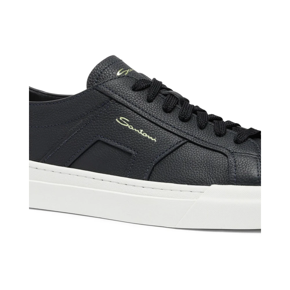 Santoni Double Buckle Sneaker