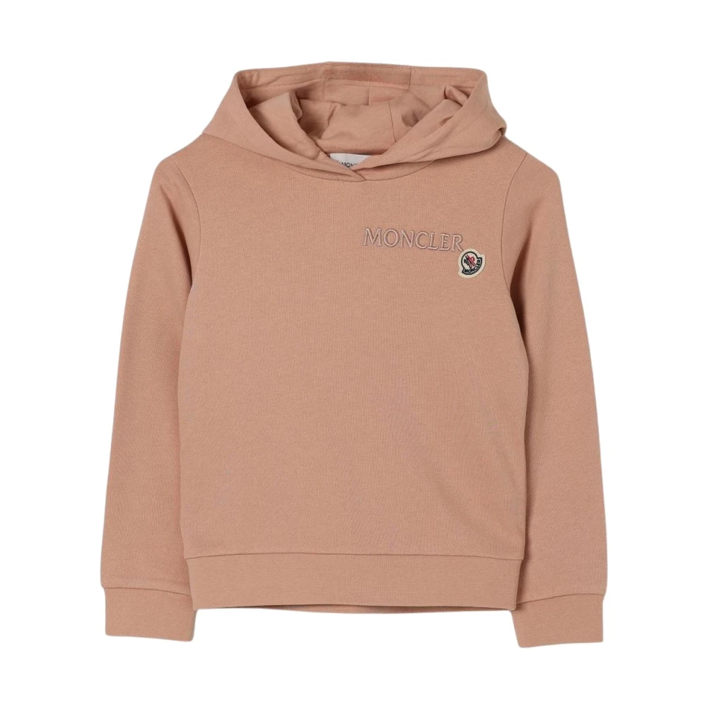 Moncler Unisex Pink Hooded Sweatshirt