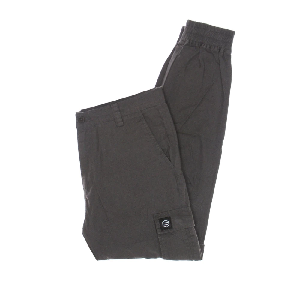 Dolly Noire Ripstop Cargo Broek Antraciet Gray Heren