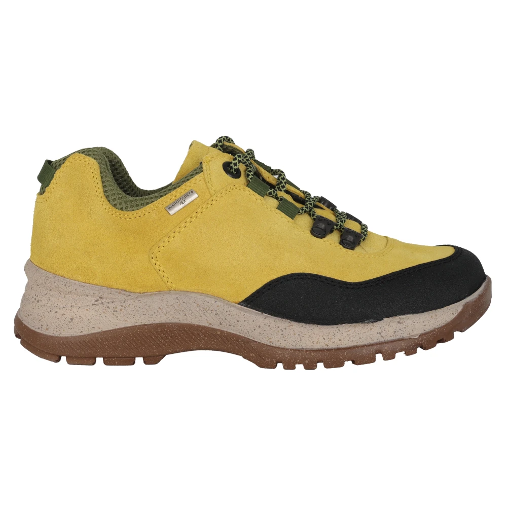 Waldläufer Gele Waterdichte Wandelsneaker Dames Schoenen Geel