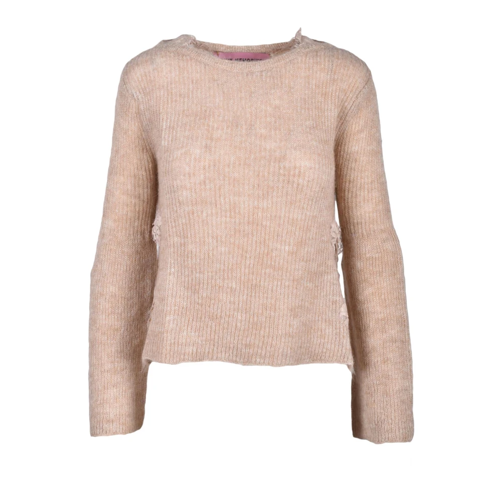 Pink Memories Maglia Beige Dames