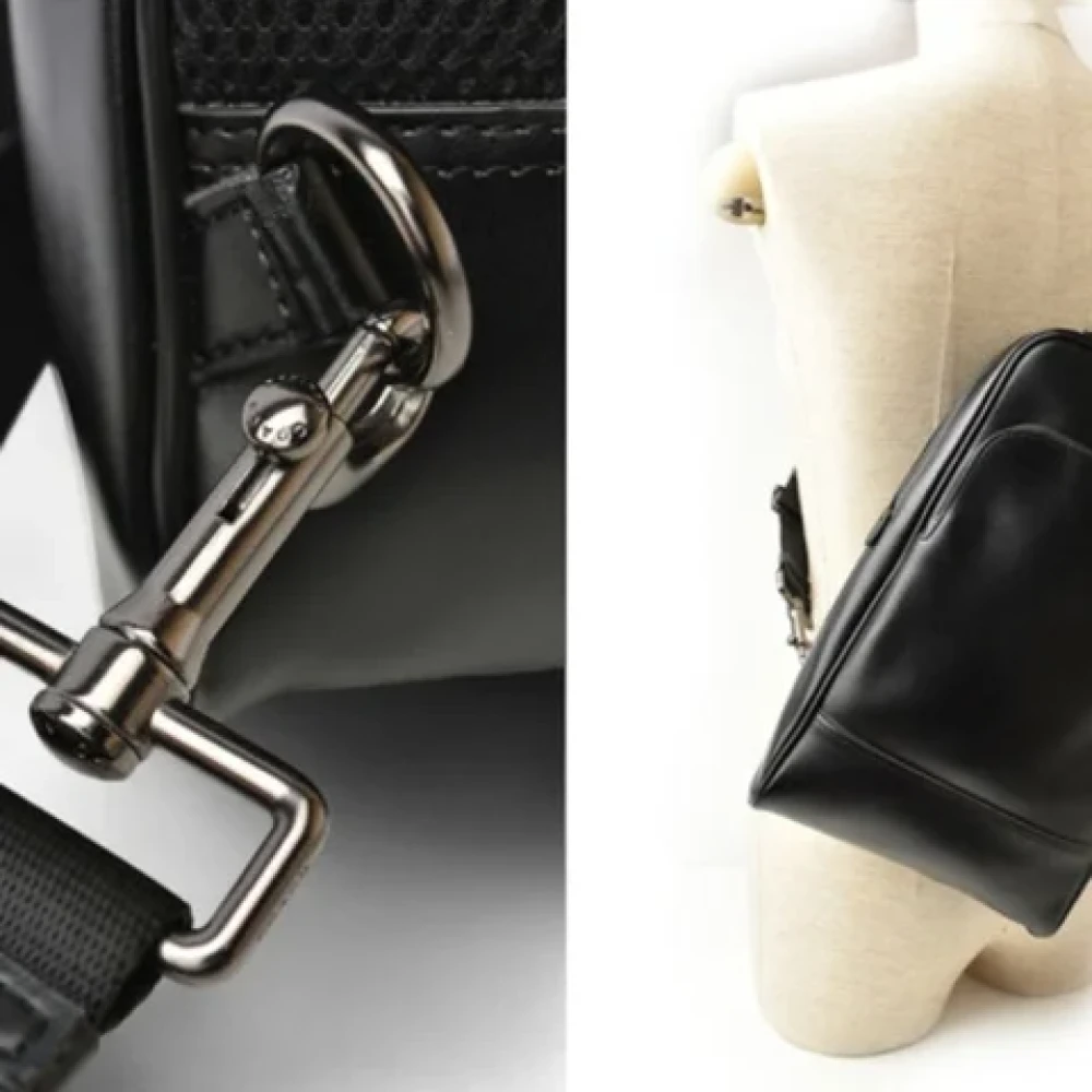 Coach Pre-owned Leather shoulder-bags Black Dames