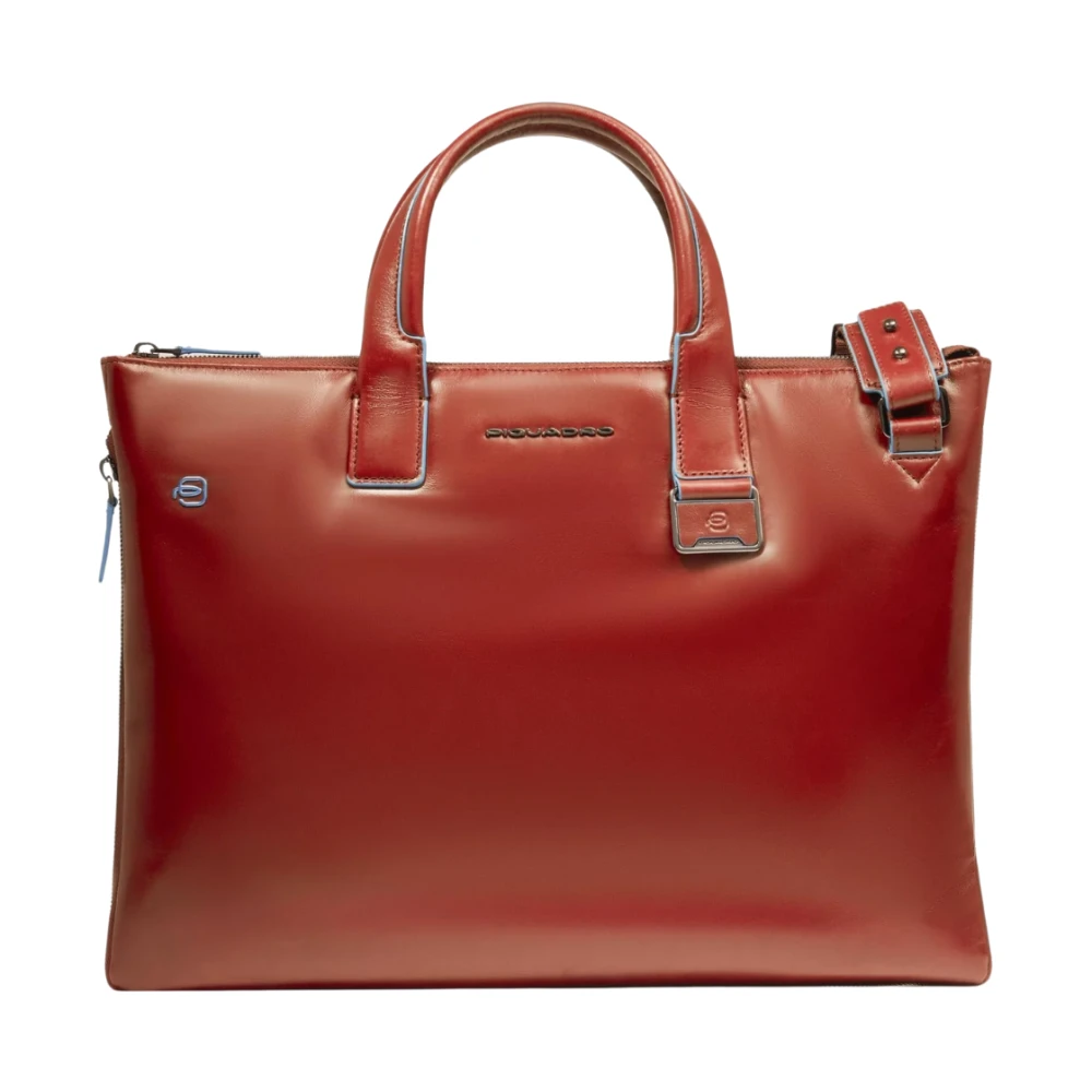 Piquadro Unisex Marron Sacs, Brun, Taille: One Size Sacoche D'ordinateur Slim Blue Square