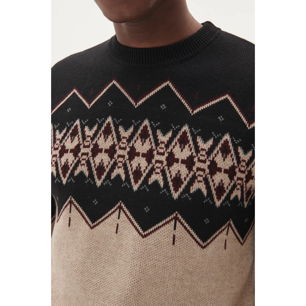 Matinique Stijlvolle Pullover Sweater Beige Heren