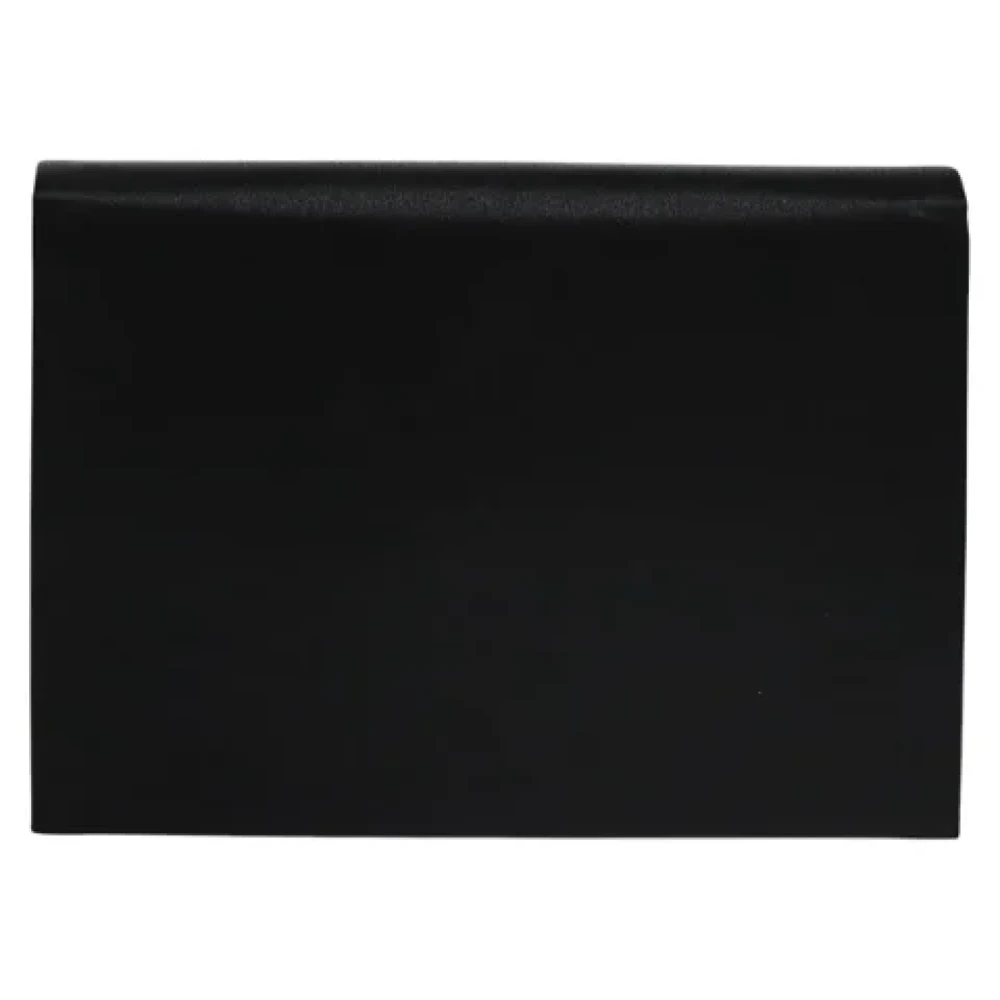 Saint Laurent Vintage Pre-owned Satin clutches Black Dames