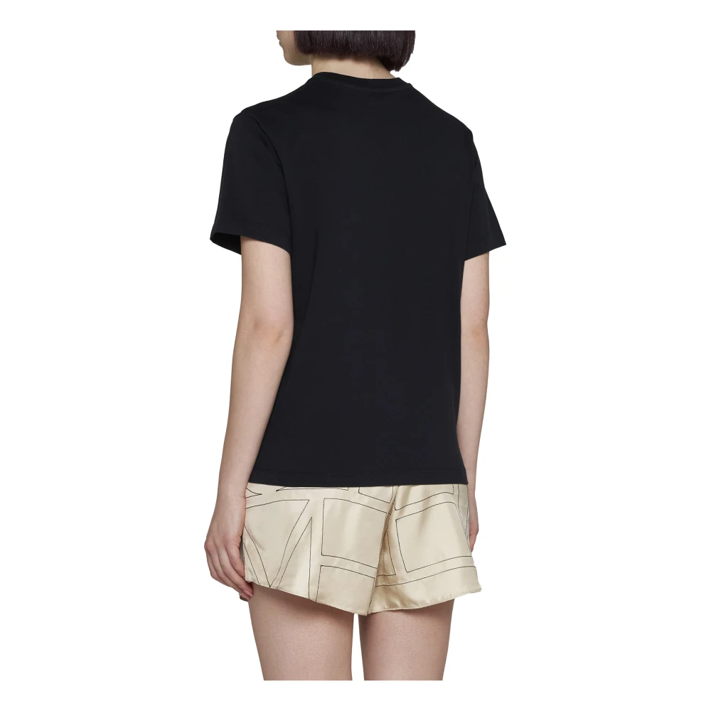 TotêMe Zwarte T-shirts en Polos Black Dames