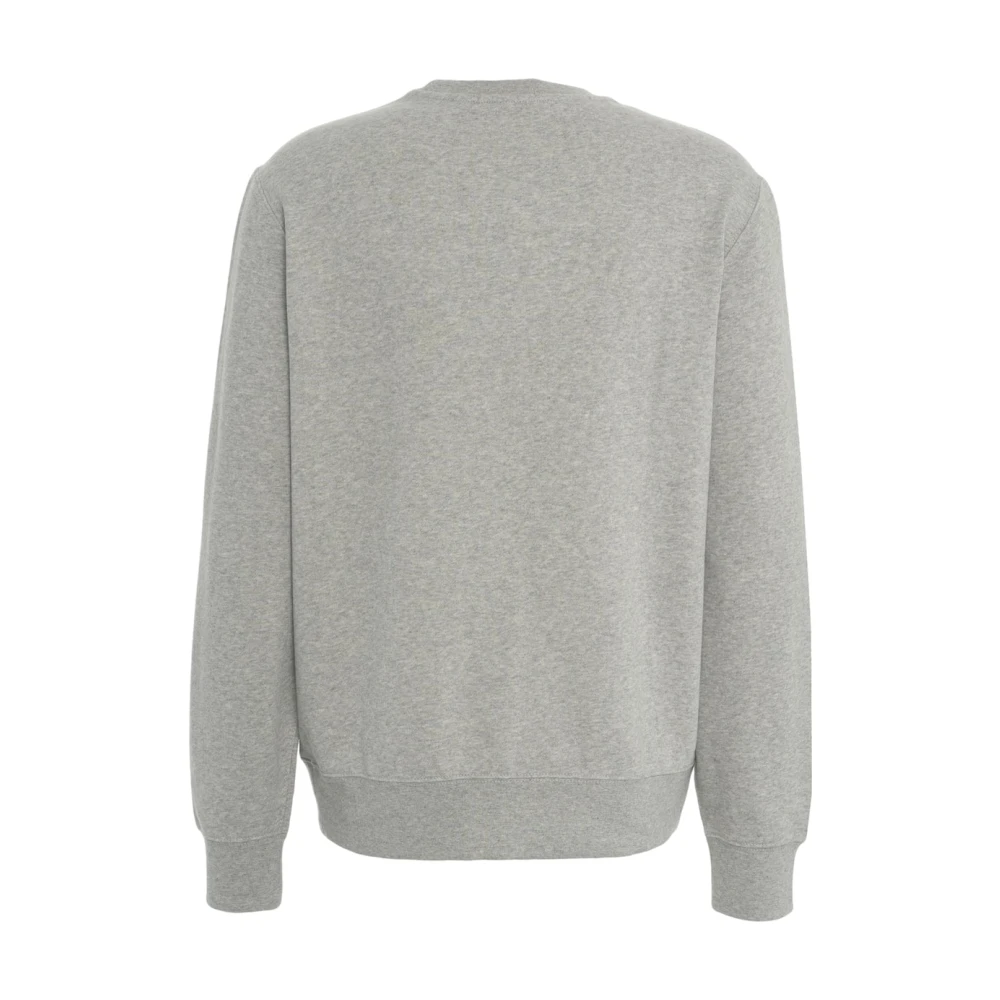 Polo Ralph Lauren Grijze Sweatshirt met Opvallende Voorkantprint Gray Heren